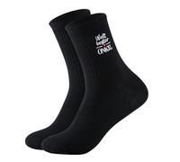 RF&CM Calcetines de tenis bordados para hombre con el mejor tío del mundo, color negro, con ajuste flexible, regalos divertidos para tíos de cumpleaños y Navidad, 1 par