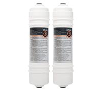 RF-M6 filtro de agua | 2x Filtro externo para frigoríficos compatible con Midea, Comfee, Hanseatic, Teka Side by Side