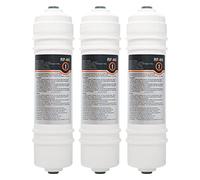 RF-M6 filtro de agua | 3x Filtro externo para frigoríficos compatible con Midea, Comfee, Hanseatic, Teka Side by Side