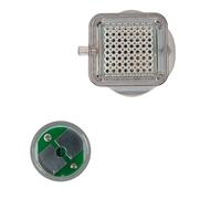 RF Máquina de la Belleza del Cartucho de Accesorios Desechables Micro Reemplazo de los Jefes de 5pcs Conjunto de Carcasa Transparente Verde de la Placa de Circuito del Silver Contactos-64 pin