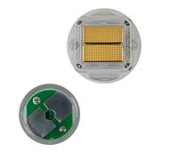 RF Máquina de la Belleza del Cartucho de Accesorios Desechables Micro Reemplazo de los Jefes de 5pcs Conjunto de Carcasa Transparente Verde de la Placa de Circuito del Silver Contactos-nano pin