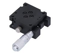 RF - Mesa deslizante de afinación y recorte A40, etapa de posicionamiento de afinación manual, plataforma de aleación de aluminio de 40x40 mm con rotación de ±10°, guía de de