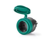 RF Plug | 433 MHz | IP44 | 2300 W | Plug with Earth Contact/Type F (CEE 7/7) | Black/Green