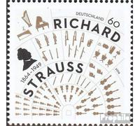RFA (RFA.Alemania) 3086 (Completa.edición.) Nuevo con Goma Original ** MNH 2014 Richard Strauss (Sellos para los coleccionistas) Música/Bailar