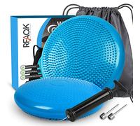 RFAQK Cojín hinchado de estabilidad de aire - Asiento de movimiento para mejorar la postura sentada y la atención, disco de equilibrio de estabilidad para ejercicio de terapia física [extra grueso,