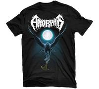 RFD6Uww23 Amorphis Crow Mjolnir Melodic Death Metal T-Shirt Black XL