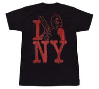 RFD6Uww23 Escape from York I Love NY Snake Plissken T-Shirt Black L