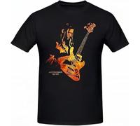 RFD6Uww23 Jaco Pastorius Jazz Bass Legend Art Instrument Fusion T-Shirt Black M