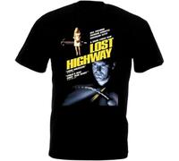 RFD6Uww23 Lost Highway v1 T-Shirt Movie Poster David Lynch Black Black 3XL