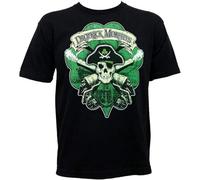 RFD6Uww23 LVHUA Men's Dropkick Murphys Skull Cannon T-Shirt Black S