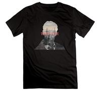 RFD6Uww23 Men's True Detective Double Exposure T-Shirts Black XXL