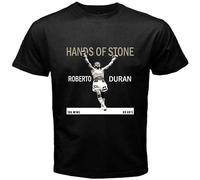 RFD6Uww23 Roberto Duran Hands of Stone Boxing Legend 106 Wins 69 KOS T-Shirt Black M