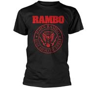 RFD6Uww23 with Rambo 'First Blood 1982' T-Shirt Black L
