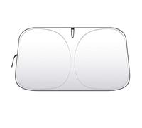 RFDTEWAX Parasol para Parabrisas，para Tesla Model Y Juniper 2025+ Cubierta Reflectante y Plegable para Parabrisas con Bloqueo del 99% de Rayos UV