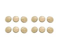 Rfeeuubft 12 Piezas, Botones Dedo de Trompeta, Tapa de Tornillo Tapa de Trompeta Dedo de VáLvula, Accesorios para Trompeta Baja Musical, Amarillo