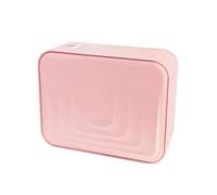 Rfeeuubft Máquina Etiquetadora con Bluetooth, Multifuncional para Empresas, Oficinas y Comercios, Color Rosa