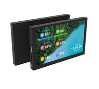 Rfeeuubft Monitor de computadora de 5 pulgadas para ITX caso IPS TIPE-C pantalla secundaria CPU GPU RAM HDD USB pantalla libre AIDA64