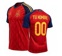 RFEF Camiseta SELECCIÓN ESPAÑOLA - Dos Estrellas - Mundial 2026 - Réplica Oficial | Equipación de Fútbol España para Adulto