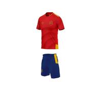 RFEF - Minikit Réplica Primera Equipación de la Selección Española de Fútbol - Camiseta y Pantalón de la Selección Española para niños - 100% Poliester - Equipación España Eurocopa 2024 - Talla 10