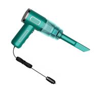 RFGTHY Aspirador Inalámbrico De Mano For Coche, Miniaspirador En Seco Y Húmedo, Limpiador De Polvo De Aire Manual Inalámbrico For El Hogar Y El Automóvil Amplia AplicacióN(Green USB)