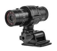 RFGTHY Cámara Deportiva Videocámara HD 1080p Bicicleta De Montaña Casco De Motocicleta Acción Impermeable Cámara De Vídeo DV Grabadora De Vídeo De Coche FáCil De Usar(Add 32GB Card)