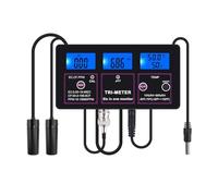 RFGTHY Monitor De Calidad del Agua 6 En 1, Medidor De Análisis De PH For Acuario, TDS EC CF RH, Detector De Conductividad Ampliamente Aplicable