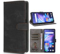 RFID Bloqueo Funda para Cubot MAX 5, Soporte para Tarjetas, De pie, Cover Case para Cubot MAX 5-001