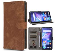 RFID Bloqueo Funda para Cubot MAX 5, Soporte para Tarjetas, De pie, Cover Case para Cubot MAX 5-002