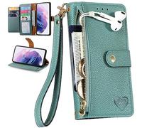 RFID Bloqueo Funda para OPPO Reno13 Pro, Bolsillo con Cremallera y Ranura para Tarjetas, Cremallera Bolsillo Cover para OPPO Reno13 Pro-05