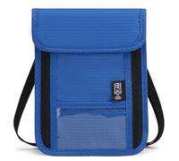 RFIDS Cartera para Cuello Bolsas De Viaje Porta Pasaportes con Correa Cruzada Ajustable Protecciones contra Bolsas Ocultas Bolsa De Viaje para Pasaportes Y Documentos