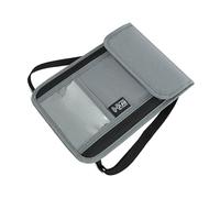 RFIDS Cartera para Cuello Bolsas De Viaje Porta Pasaportes con Correa Cruzada Ajustable Protecciones contra Bolsas Ocultas Bolsa De Viaje para Pasaportes Y Documentos