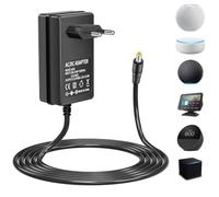 RFNAYK 15W Cable de Carga Fuente de Alimentación para Echo Dot - 3ª 4ª 5ª Gen, Cargador Adaptador de Corriente para Echo Spot/Dot 3ª/TV Cube/Pop/Show 5 1ª 2ª, 12V 1.25A Adaptador de Alimentación