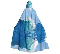 RFSHOP Capa unisex con capucha para Halloween, Navidad, cosplay, carnaval, disfraz de bruja