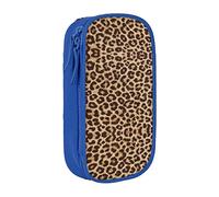 RFSHOP Divertido estuche con estampado de leopardo de gran capacidad, bolsa de almacenamiento grande duradera con 3 compartimentos, imagen, Talla única, Pinafore