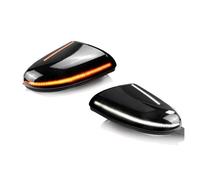 RFSHOP LáMparas Intermit Para Dodge Para Ram 1500 2500 3500 Luz LED Blanca Estacionamiento Luz LED Intermitente Ámbar 2009-2018 2017 Lámparas LED Espejo Lateral Para Coche Intermitentes(2PC)