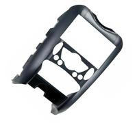 RFSHOP Panel Radio 2 DIN para Mini para Cooper R55 R56 R57 2007-2014 Radio Coche Reproductor DVD Fascia Marco Panel Embellecedor Kit Instalación Kit Montage Autoradio