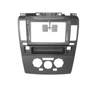 RFSHOP Panel Radio Panel Consola Central Coche Marco Pantalla Navegación Pieza Reparación Interior para Nissan para Tiida 2006 2007 2008 2009 2010 2011 Kit Montage Autoradio