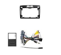RFSHOP Panel Radio para CRV 2012-2016 9/10.1 Pulgadas 2DIN Coche DVD Android Radio GPS Navegador Estéreo Panel Marco Arnés Cable con Canbus Kit Montage Autoradio(For 2.4L 2015 A)