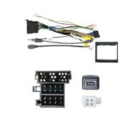 RFSHOP Panel Radio para Gran para Pared para HAVAL H2 2014-2017 9 Pulgadas Radio Android Estéreo Marco Panel Tablero Vídeo Cable Arnés Navegación Kit Montage Autoradio(Cable Canbus-B)
