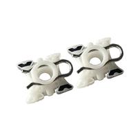 RFSHOP Regulador Ventana Clips Deslizantes Para Elevalunas 2/4/6/8 Piezas Para Volvo V70 Para S60 S80 Para XC70 Para XC90 51321938884(2 piezas)