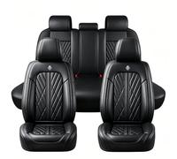 RFUJBPDZA Fundas Asientos Coche, para Mini Cooper F56 3 Portes 2019 2020 2021 2022 2023 2024 202 Cuero Nappa Transpirable Lujo Cubre Asientos Coche Acolchados Antideslizante Protección,A