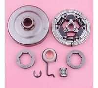 RFVBG Kit de llanta de rueda dentada de tambor de embrague, for motosierras STIHL, MS361 1128 007 1000 1135 160 2050 W arandela de rodamiento de tornillo sin fin E-clip Kit de embrague para cortacéspe