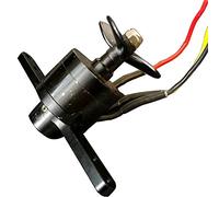 RFVBG Motor de barco a control remoto sin escobillas 2822, 2-4S, 16800RPM, propulsor subacuático, Kit hélice 3 aspas, modelo Robot ROV DIY, Submari Hélice de motor fueraborda marino