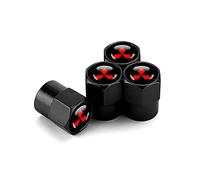 RFVUIQZ Tapas de Válvula de Neumático para Coche Duradero Diseño Elegante con Sello para Prevención de Fugas de Aire.para Mitsubishi Triton V Double Cab Pick Up 2019-2023.