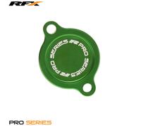 RFX Cubierta de filtro de aceite Pro (verde) - Kawasaki KXF250