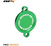 RFX Cubierta de filtro de aceite Pro (verde) - Kawasaki KXF450