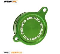 RFX Cubierta de filtro de aceite Pro (verde) - Kawasaki KXF450