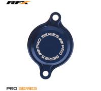 RFX Cubierta del filtro de aceite Pro (azul- Yamaha YZF25/YZF450)