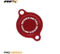 RFX Cubierta del filtro de aceite Pro (rojo) - Kawasaki KXF250