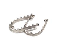 RFX Dientes de tiburón de repuesto de acero inoxidable para reposapiés Pro (2pcs)